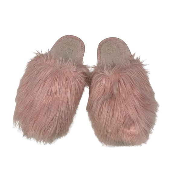 (Up To 50% Off SALE) Fluffy Shag Slip On Slippers - Picture 1 of 3